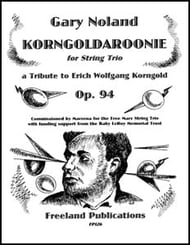 Korngoldaroonie Op 94 String Trio P.O.D. cover Thumbnail